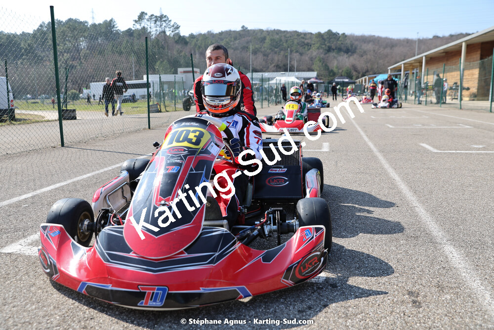 04 & 05/03/2023 : 1ère manche du Championnat du Sud à Alès (photos Stéphane Agnus) 2023 — karting