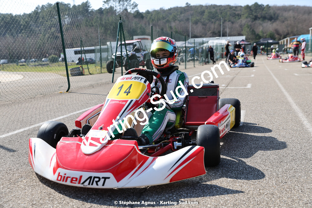 Arnaud BEYRIA — 04 & 05/03/2023 : 1ère manche du Championnat du Sud à Alès (photos Stéphane Agnus) 2023 — karting