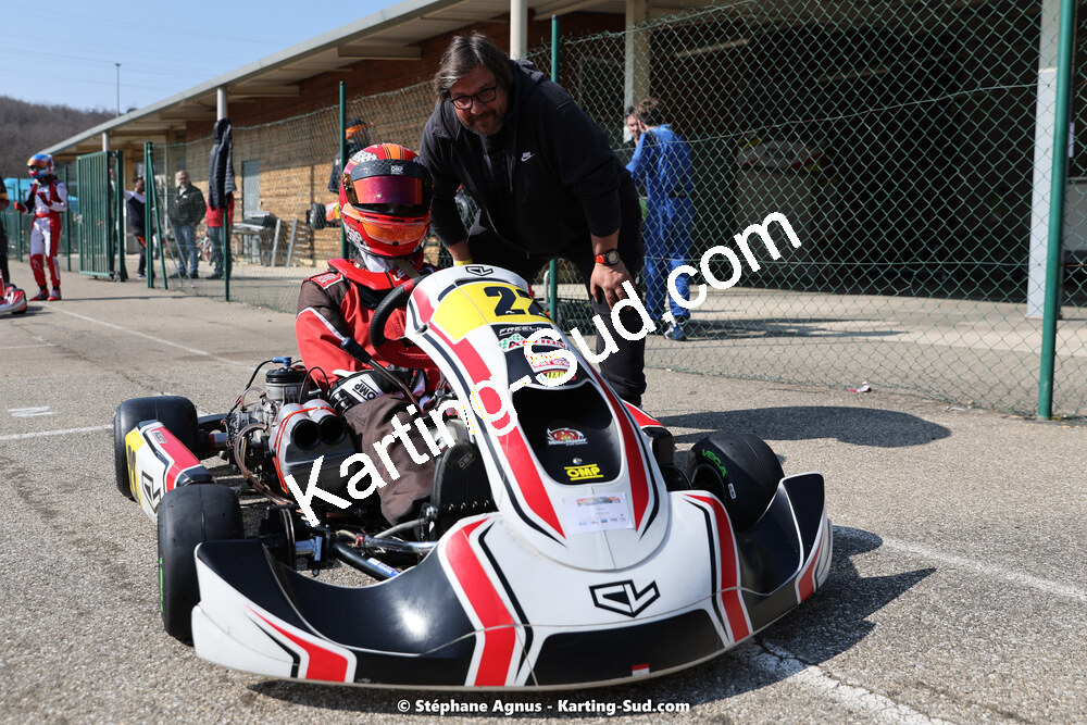04 & 05/03/2023 : 1ère manche du Championnat du Sud à Alès (photos Stéphane Agnus) 2023 — karting