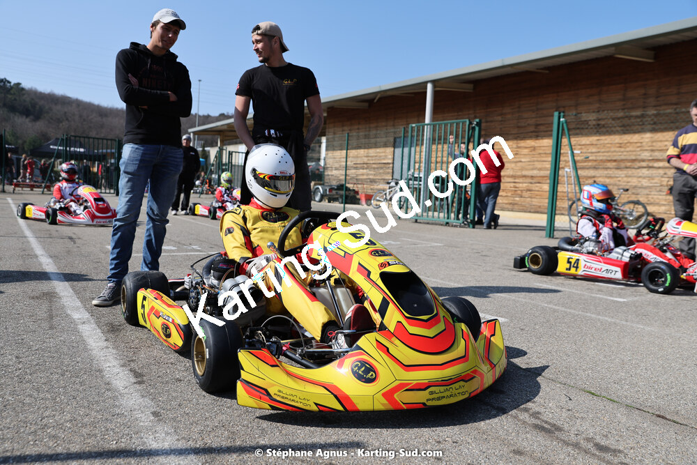 04 & 05/03/2023 : 1ère manche du Championnat du Sud à Alès (photos Stéphane Agnus) 2023 — karting