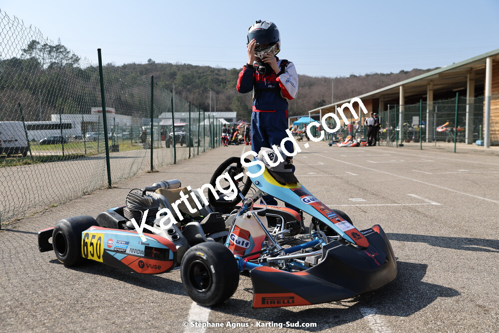04 & 05/03/2023 : 1ère manche du Championnat du Sud à Alès (photos Stéphane Agnus) 2023 — karting