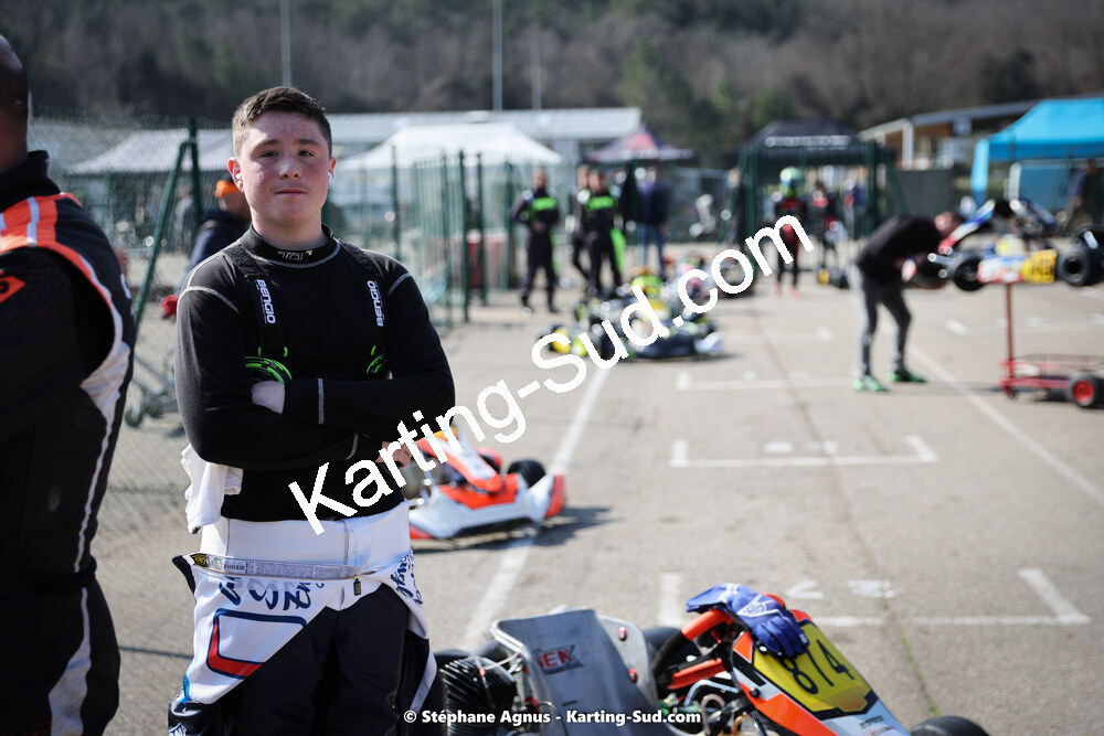 04 & 05/03/2023 : 1ère manche du Championnat du Sud à Alès (photos Stéphane Agnus) 2023 — karting