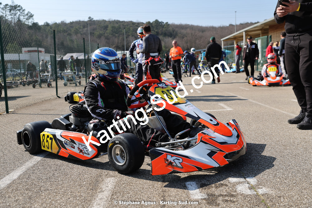 04 & 05/03/2023 : 1ère manche du Championnat du Sud à Alès (photos Stéphane Agnus) 2023 — karting