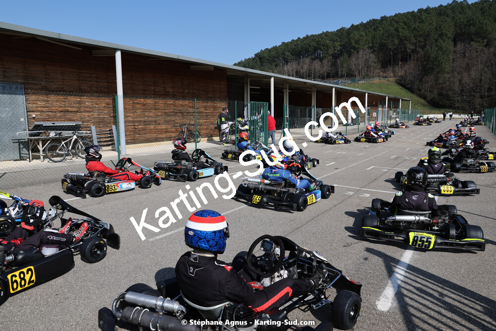 04 & 05/03/2023 : 1ère manche du Championnat du Sud à Alès (photos Stéphane Agnus) 2023 — karting