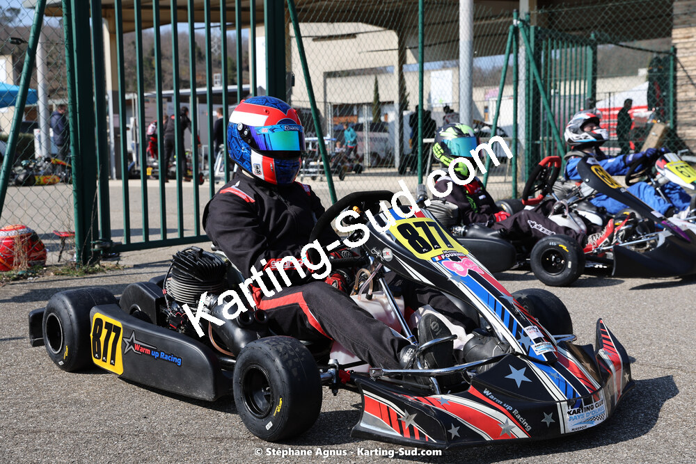Mathieu FOURNIL — 04 & 05/03/2023 : 1ère manche du Championnat du Sud à Alès (photos Stéphane Agnus) 2023 — karting