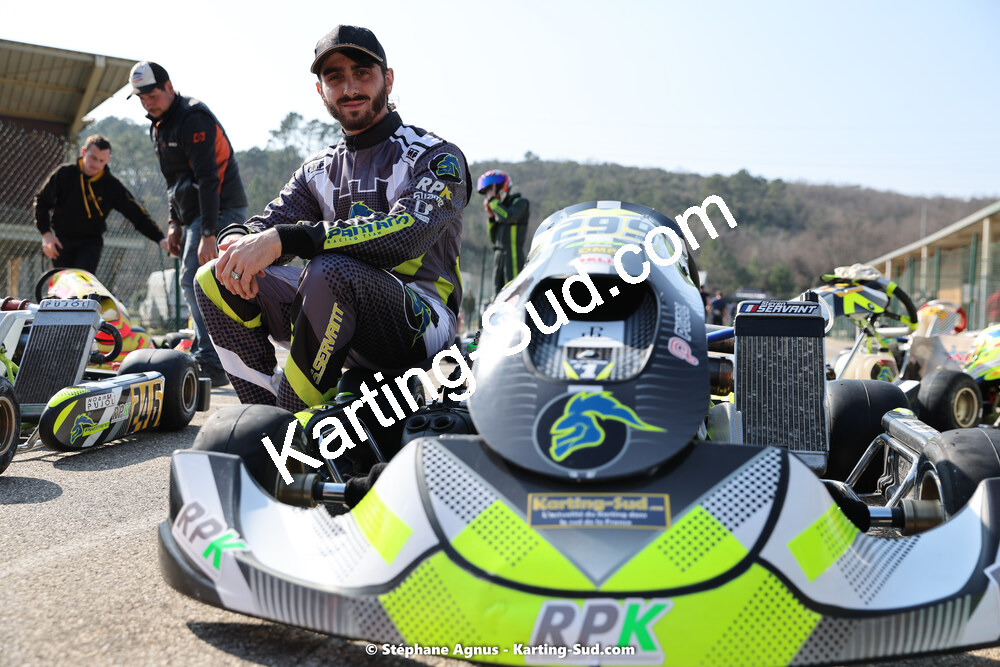 Steven SERVANT — 04 & 05/03/2023 : 1ère manche du Championnat du Sud à Alès (photos Stéphane Agnus) 2023 — karting