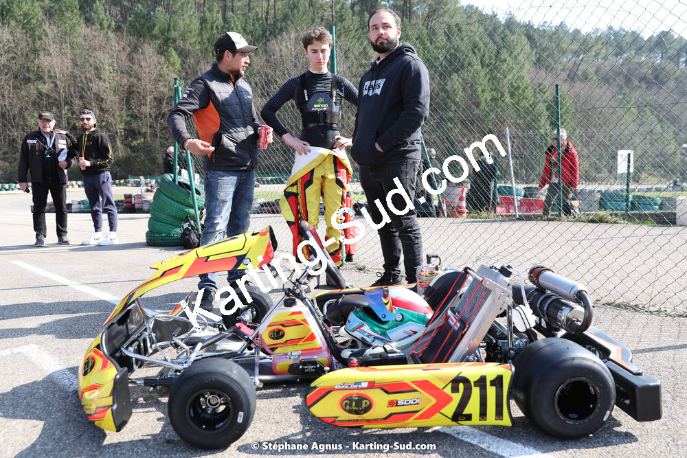 04 & 05/03/2023 : 1ère manche du Championnat du Sud à Alès (photos Stéphane Agnus) 2023 — karting