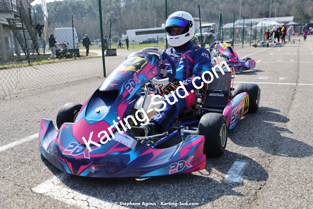 04 & 05/03/2023 : 1ère manche du Championnat du Sud à Alès (photos Stéphane Agnus) 2023 — karting