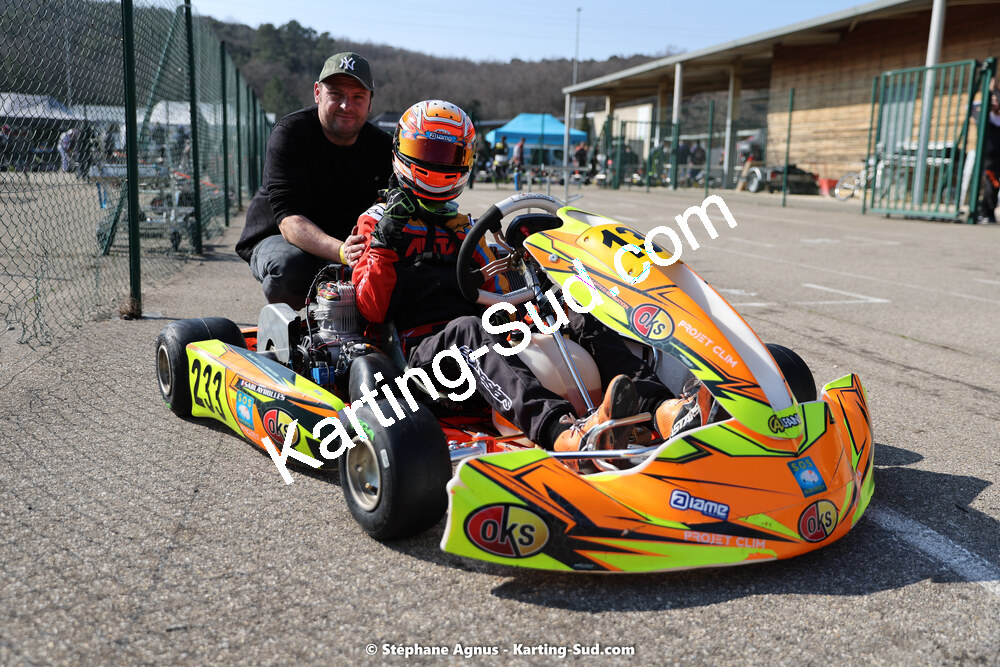 04 & 05/03/2023 : 1ère manche du Championnat du Sud à Alès (photos Stéphane Agnus) 2023 — karting