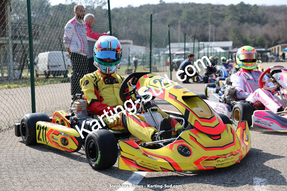 04 & 05/03/2023 : 1ère manche du Championnat du Sud à Alès (photos Stéphane Agnus) 2023 — karting