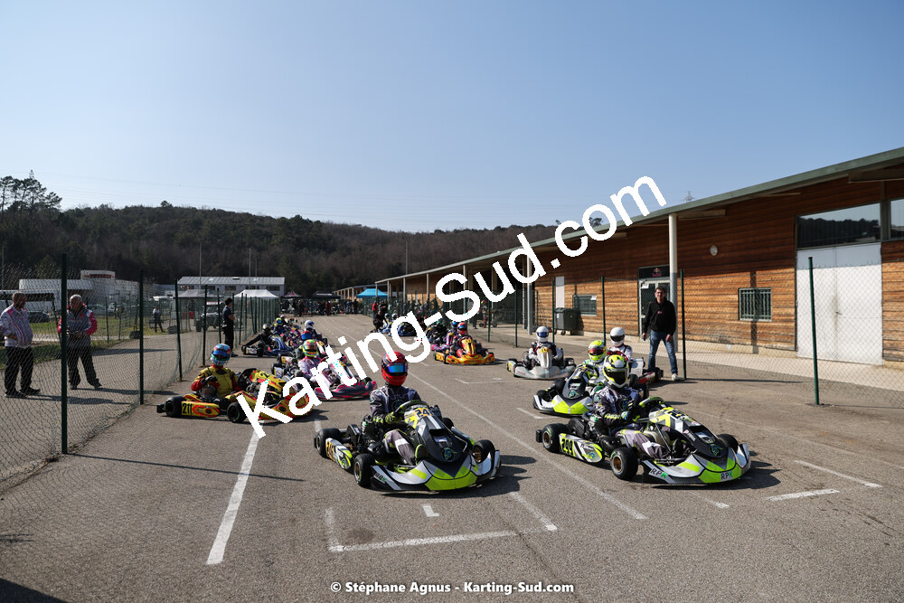 04 & 05/03/2023 : 1ère manche du Championnat du Sud à Alès (photos Stéphane Agnus) 2023 — karting