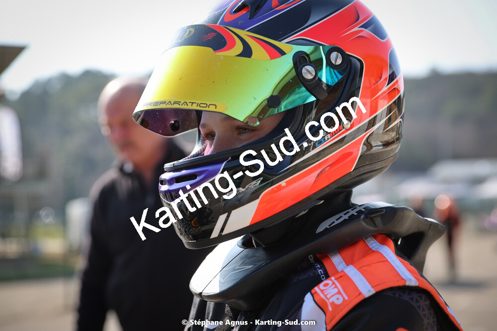 Tyméo CIAMA — 04 & 05/03/2023 : 1ère manche du Championnat du Sud à Alès (photos Stéphane Agnus) 2023 — karting