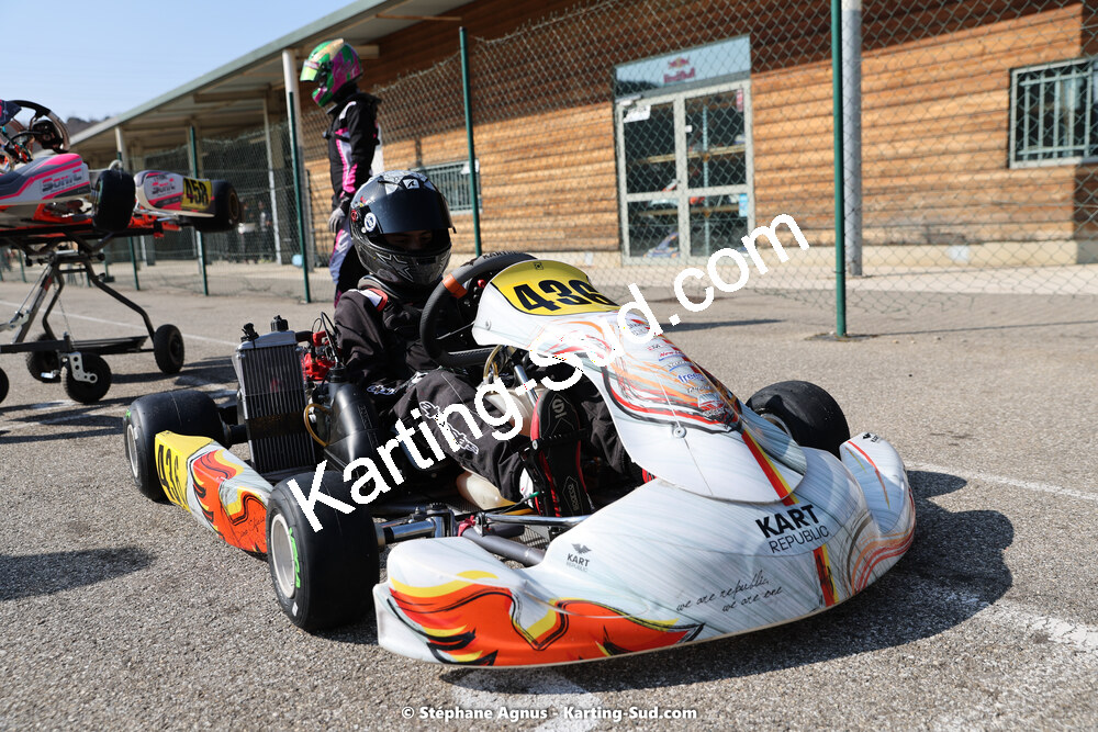 04 & 05/03/2023 : 1ère manche du Championnat du Sud à Alès (photos Stéphane Agnus) 2023 — karting