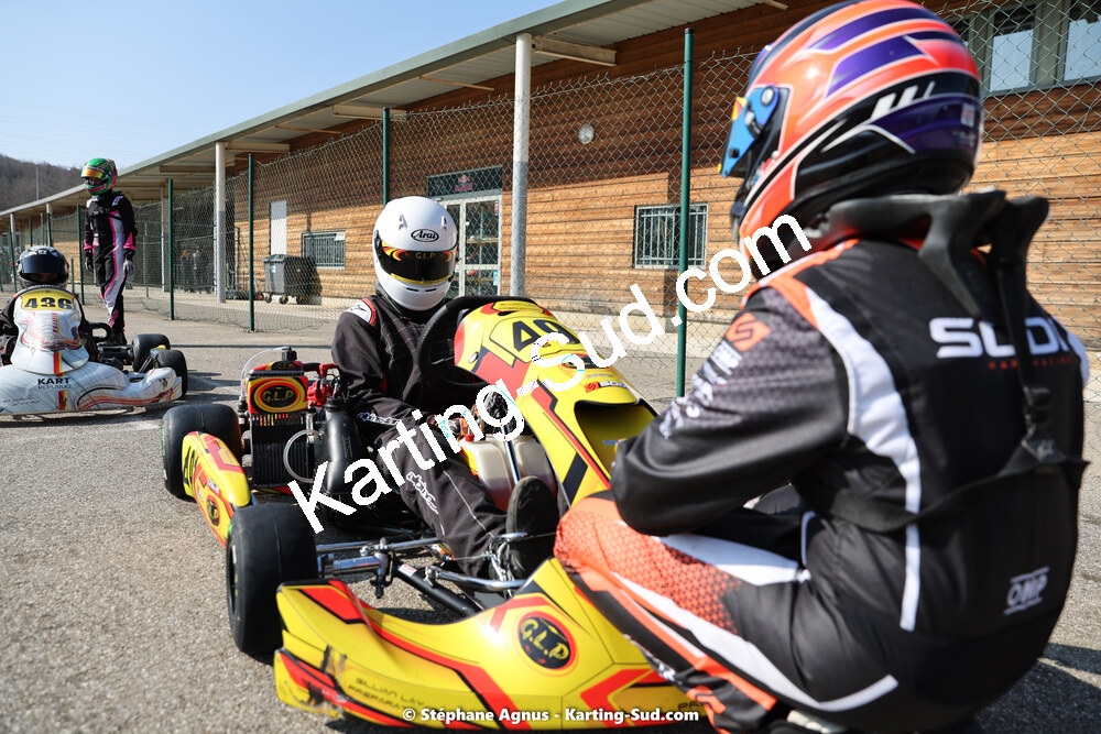 04 & 05/03/2023 : 1ère manche du Championnat du Sud à Alès (photos Stéphane Agnus) 2023 — karting