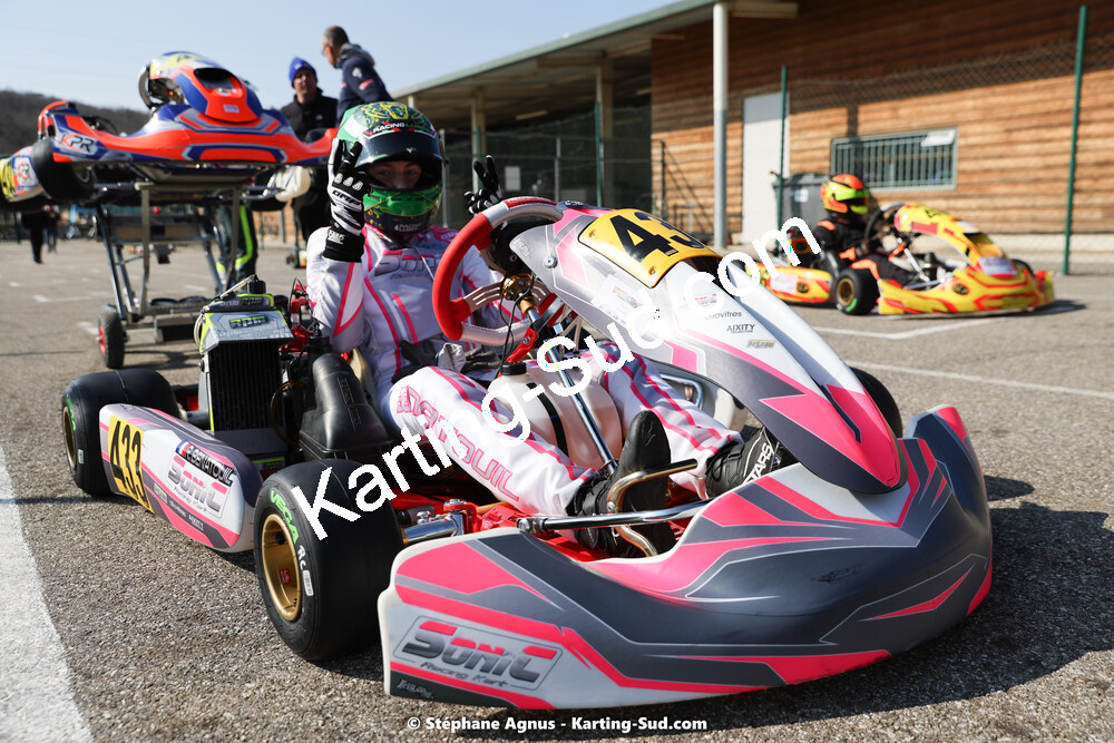 04 & 05/03/2023 : 1ère manche du Championnat du Sud à Alès (photos Stéphane Agnus) 2023 — karting