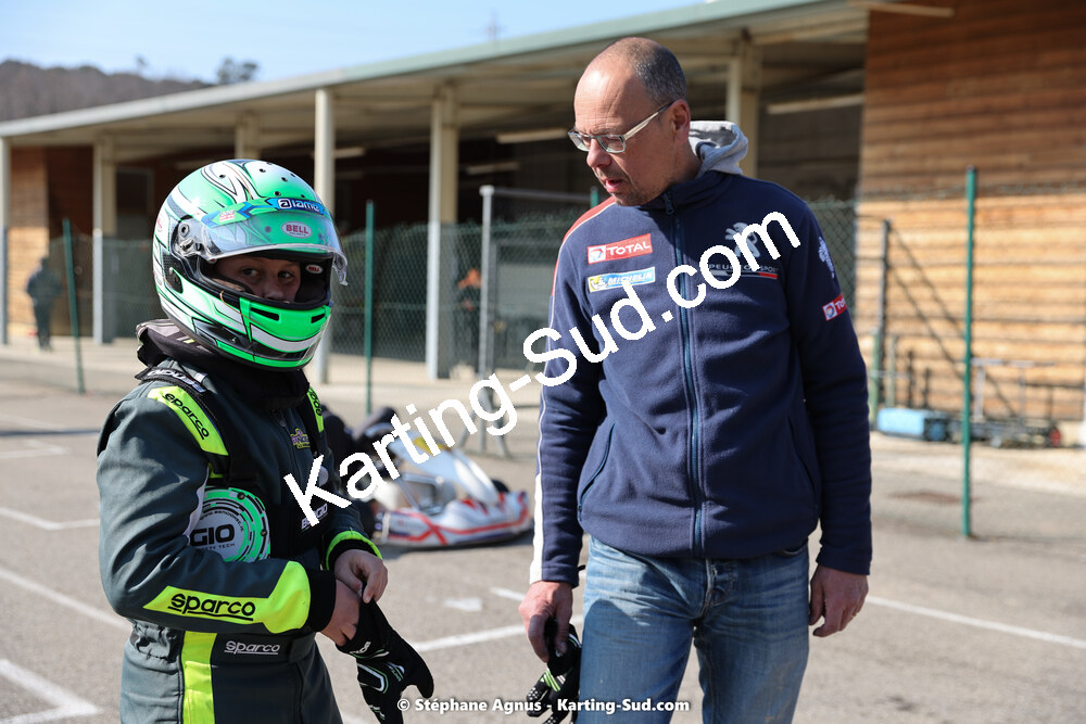 Gérard SAINT-ARROMAN, Julien SAINT-ARROMAN — 04 & 05/03/2023 : 1ère manche du Championnat du Sud à Alès (photos Stéphane Agnus) 2023 — karting