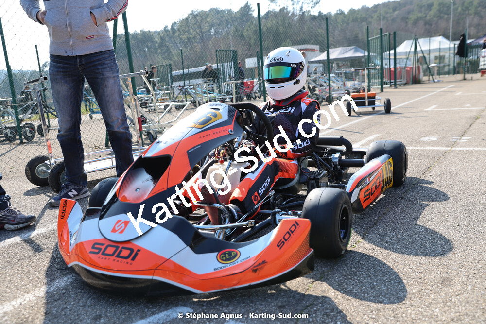 04 & 05/03/2023 : 1ère manche du Championnat du Sud à Alès (photos Stéphane Agnus) 2023 — karting