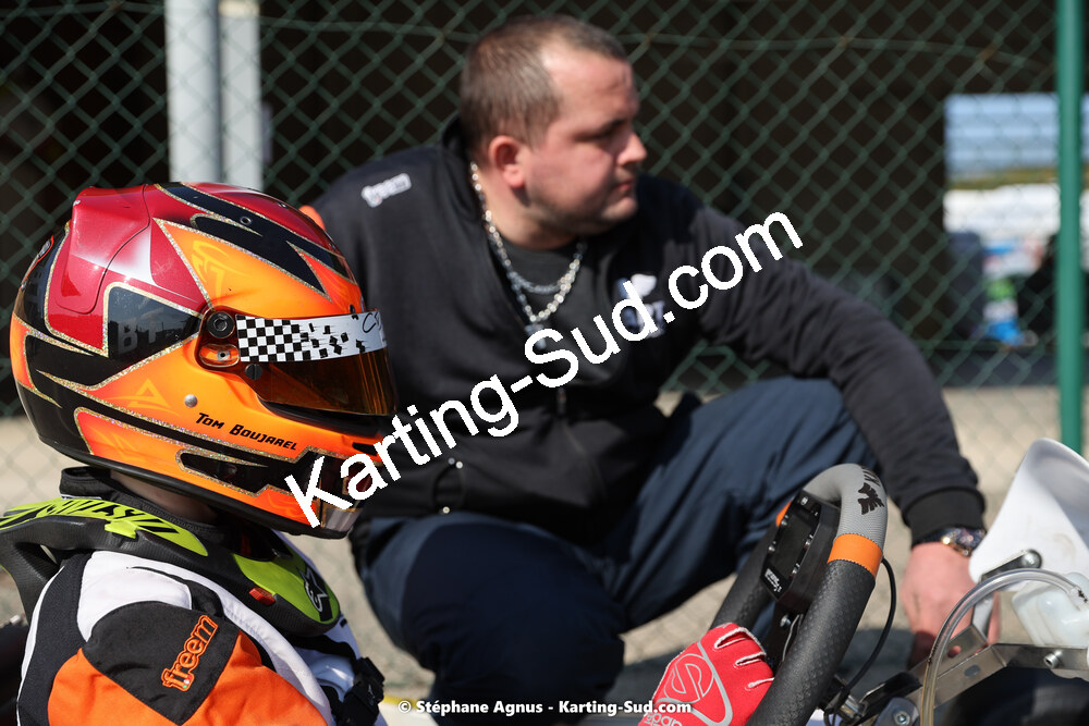 Stéphane BOUJAREL, Tom BOUJAREL — 04 & 05/03/2023 : 1ère manche du Championnat du Sud à Alès (photos Stéphane Agnus) 2023 — karting