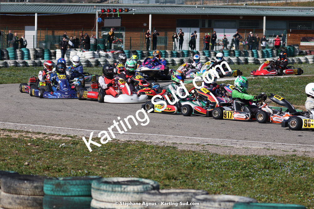 04 & 05/03/2023 : 1ère manche du Championnat du Sud à Alès (photos Stéphane Agnus) 2023 — karting