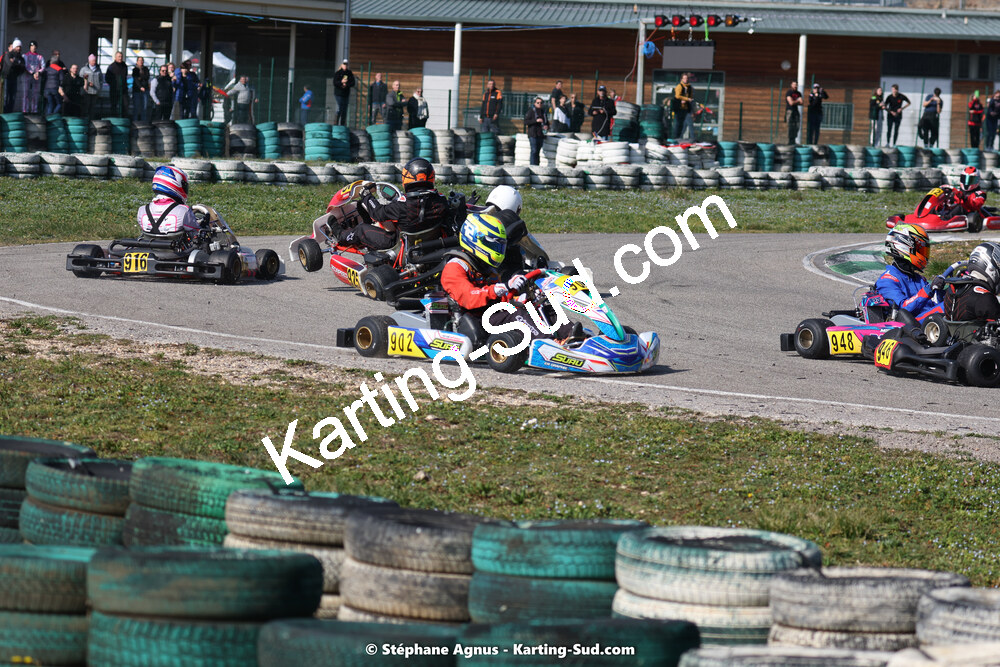 04 & 05/03/2023 : 1ère manche du Championnat du Sud à Alès (photos Stéphane Agnus) 2023 — karting