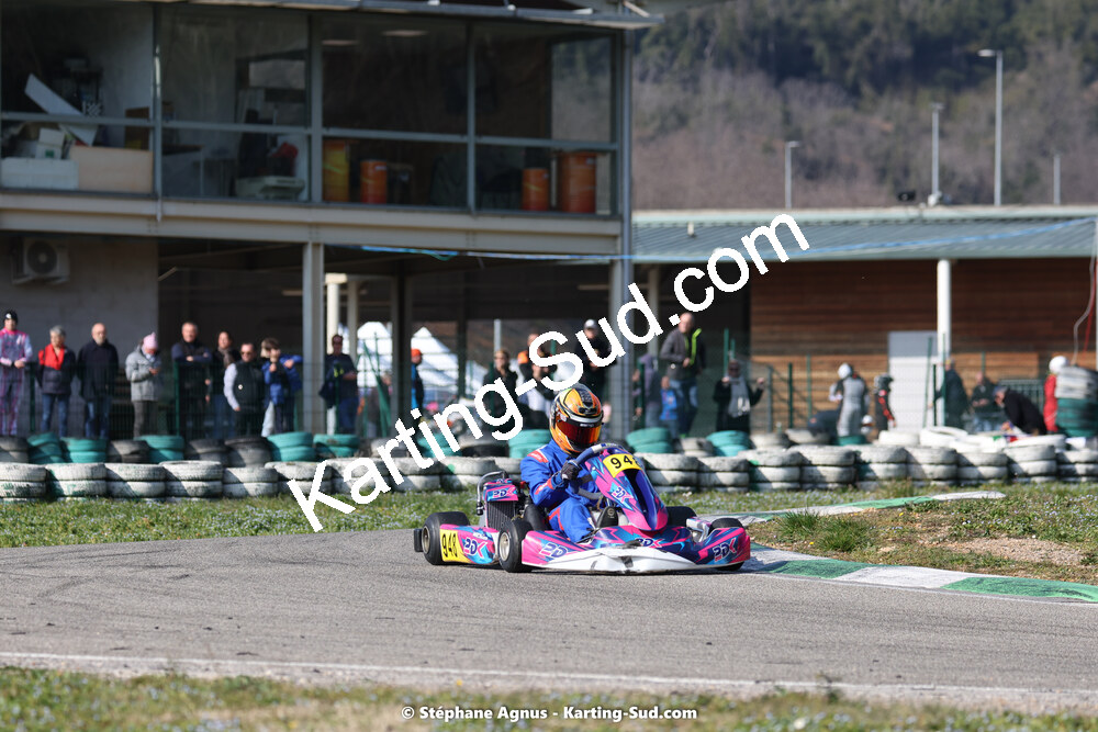 04 & 05/03/2023 : 1ère manche du Championnat du Sud à Alès (photos Stéphane Agnus) 2023 — karting