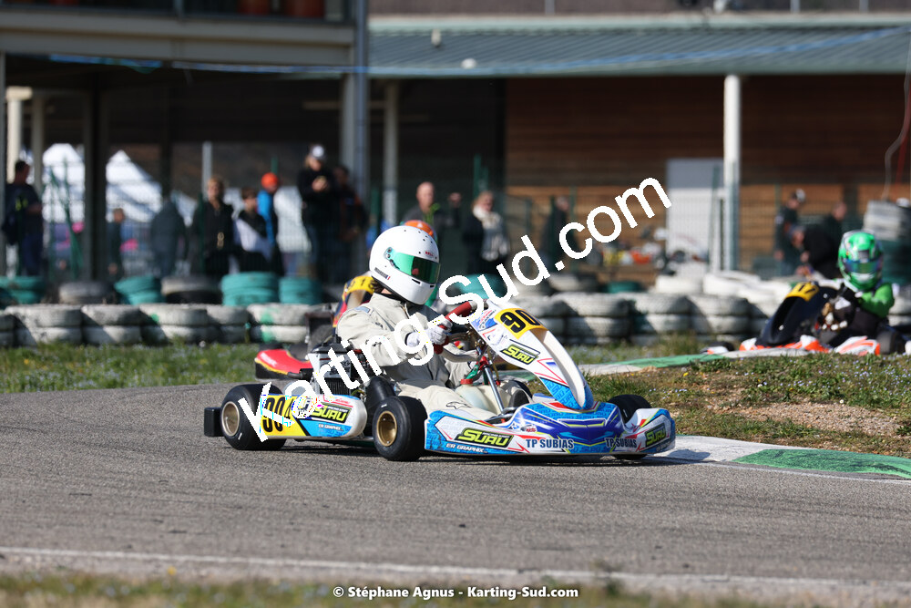 04 & 05/03/2023 : 1ère manche du Championnat du Sud à Alès (photos Stéphane Agnus) 2023 — karting