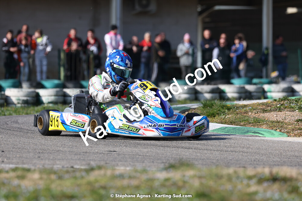 04 & 05/03/2023 : 1ère manche du Championnat du Sud à Alès (photos Stéphane Agnus) 2023 — karting