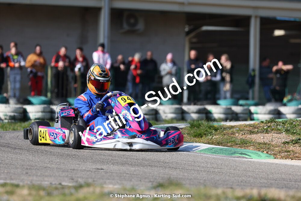 04 & 05/03/2023 : 1ère manche du Championnat du Sud à Alès (photos Stéphane Agnus) 2023 — karting