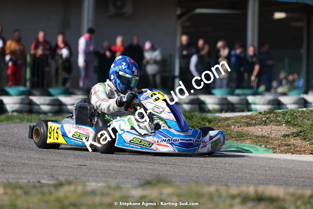 Camille DELFAU — 04 & 05/03/2023 : 1ère manche du Championnat du Sud à Alès (photos Stéphane Agnus) 2023 — karting