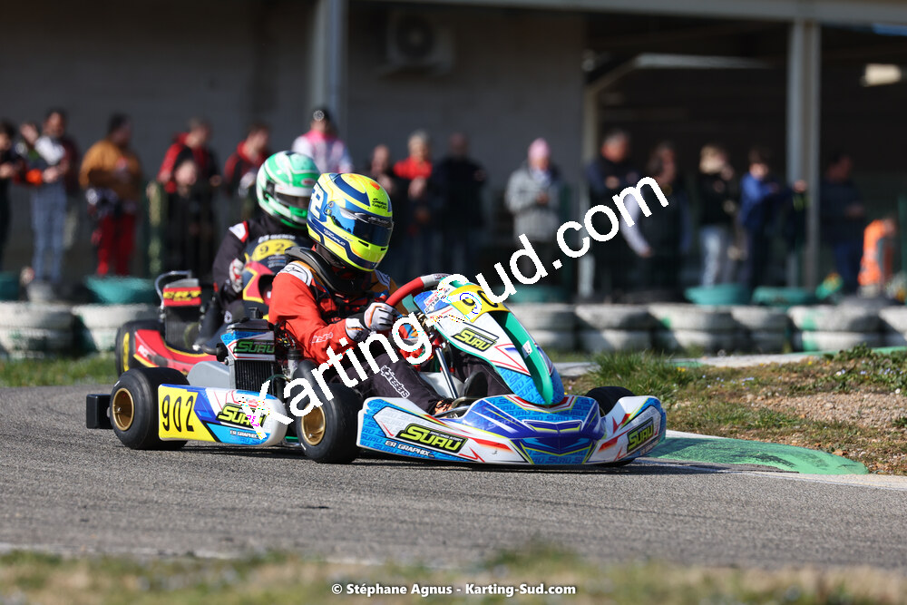 04 & 05/03/2023 : 1ère manche du Championnat du Sud à Alès (photos Stéphane Agnus) 2023 — karting