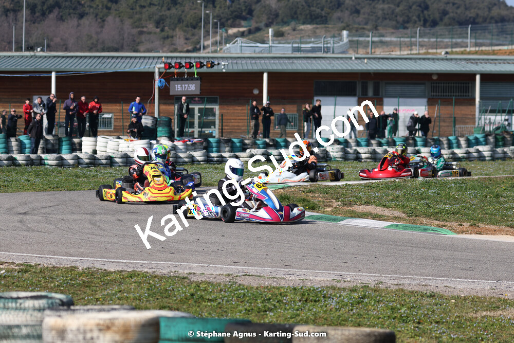 04 & 05/03/2023 : 1ère manche du Championnat du Sud à Alès (photos Stéphane Agnus) 2023 — karting