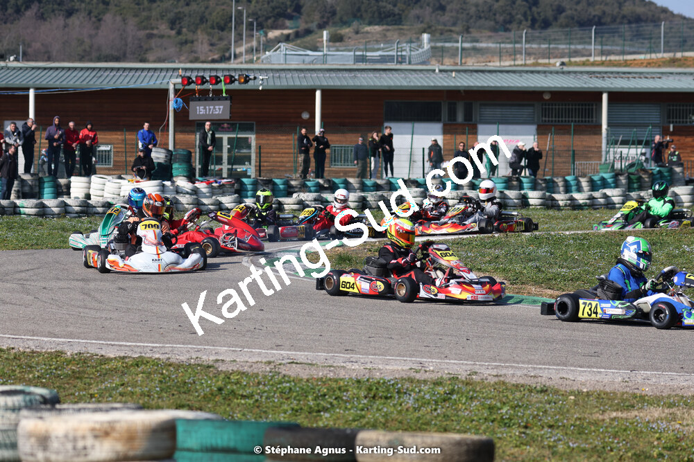 04 & 05/03/2023 : 1ère manche du Championnat du Sud à Alès (photos Stéphane Agnus) 2023 — karting