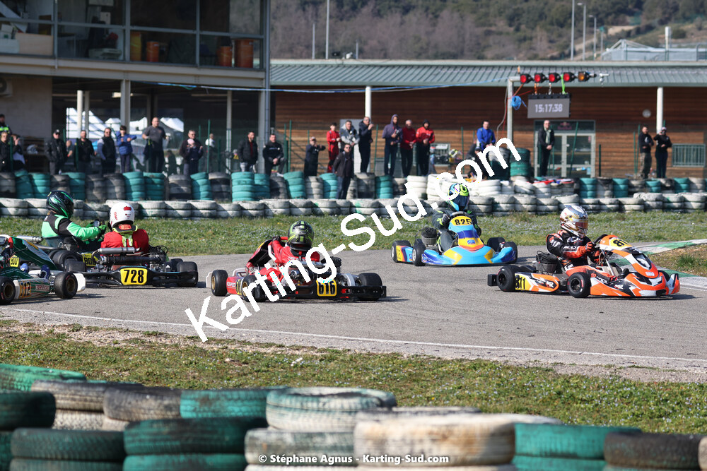 04 & 05/03/2023 : 1ère manche du Championnat du Sud à Alès (photos Stéphane Agnus) 2023 — karting