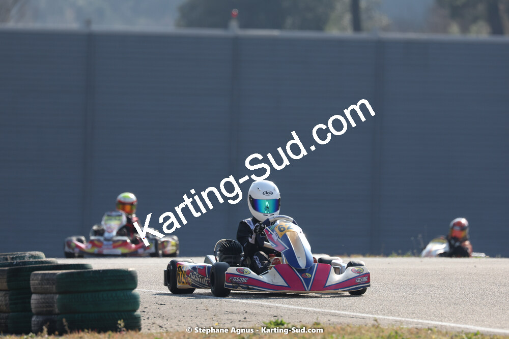 Ghiless JEANNEY — 04 & 05/03/2023 : 1ère manche du Championnat du Sud à Alès (photos Stéphane Agnus) 2023 — karting