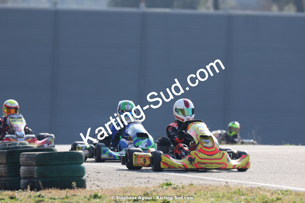 Louka MICHEL — 04 & 05/03/2023 : 1ère manche du Championnat du Sud à Alès (photos Stéphane Agnus) 2023 — karting