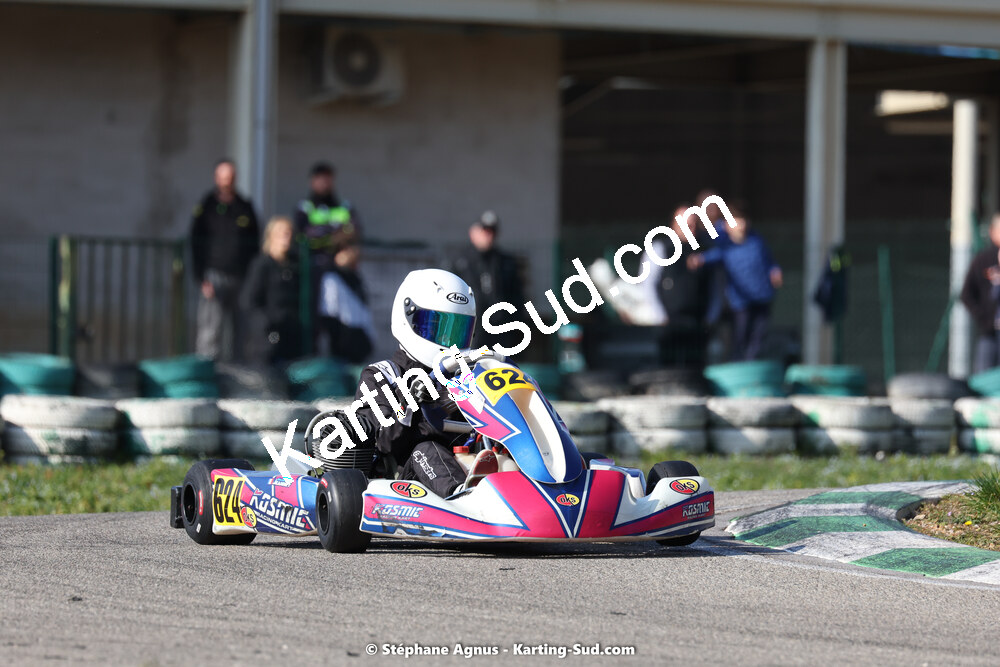 Ghiless JEANNEY — 04 & 05/03/2023 : 1ère manche du Championnat du Sud à Alès (photos Stéphane Agnus) 2023 — karting