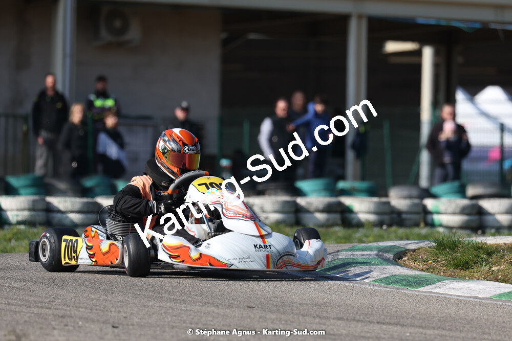 Thomas SUZANNE — 04 & 05/03/2023 : 1ère manche du Championnat du Sud à Alès (photos Stéphane Agnus) 2023 — karting