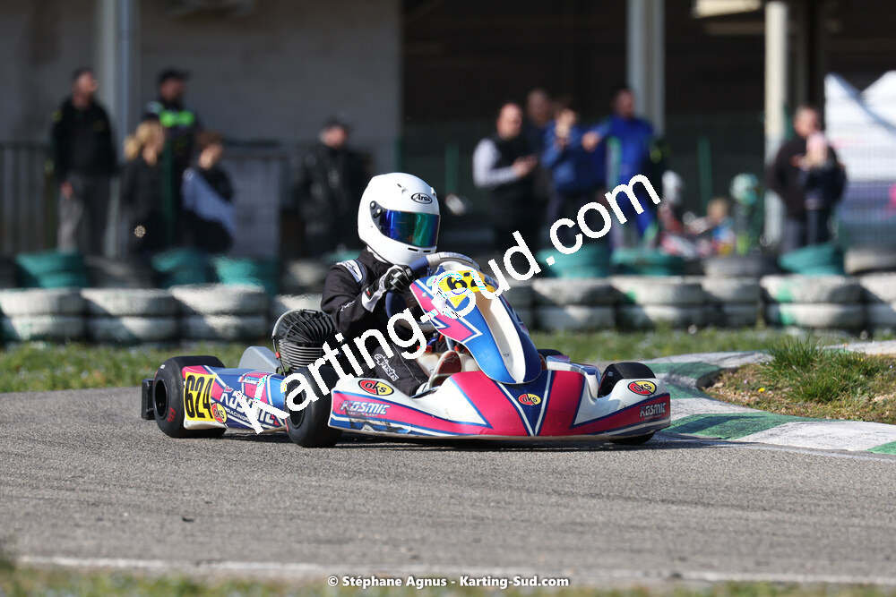 Ghiless JEANNEY — 04 & 05/03/2023 : 1ère manche du Championnat du Sud à Alès (photos Stéphane Agnus) 2023 — karting