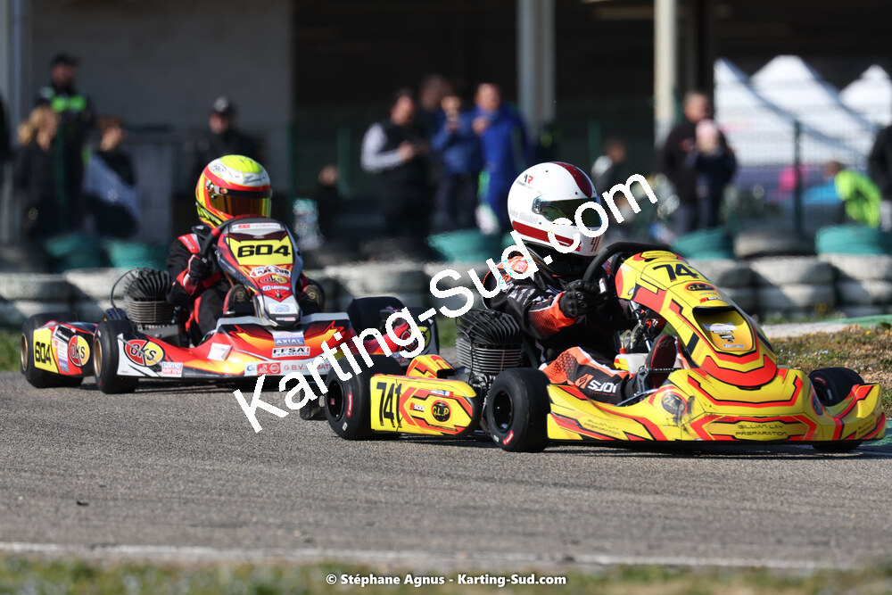 Louka MICHEL — 04 & 05/03/2023 : 1ère manche du Championnat du Sud à Alès (photos Stéphane Agnus) 2023 — karting
