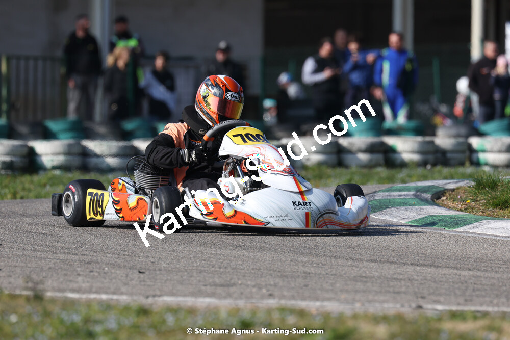 Thomas SUZANNE — 04 & 05/03/2023 : 1ère manche du Championnat du Sud à Alès (photos Stéphane Agnus) 2023 — karting