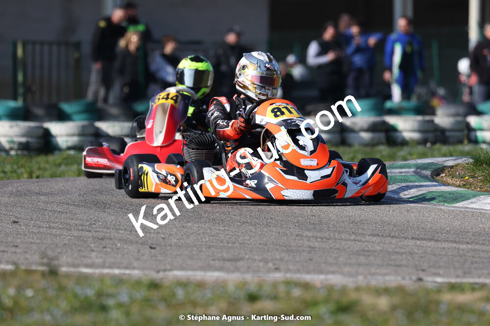 Kenny ROBLES — 04 & 05/03/2023 : 1ère manche du Championnat du Sud à Alès (photos Stéphane Agnus) 2023 — karting