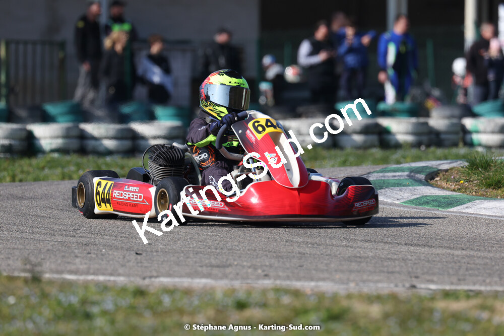 Lewis NATU — 04 & 05/03/2023 : 1ère manche du Championnat du Sud à Alès (photos Stéphane Agnus) 2023 — karting
