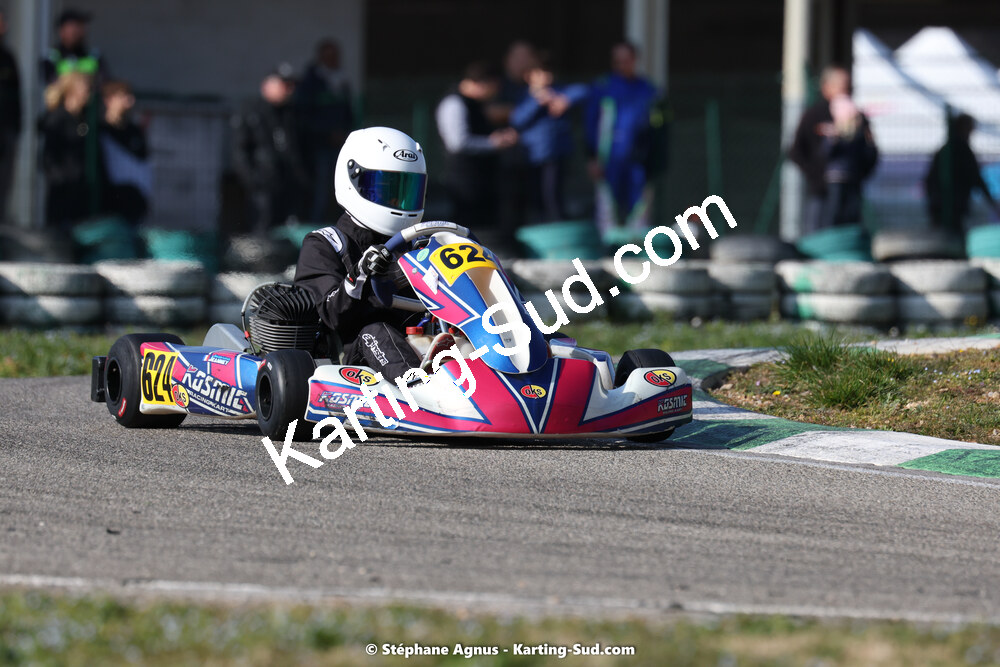Ghiless JEANNEY — 04 & 05/03/2023 : 1ère manche du Championnat du Sud à Alès (photos Stéphane Agnus) 2023 — karting