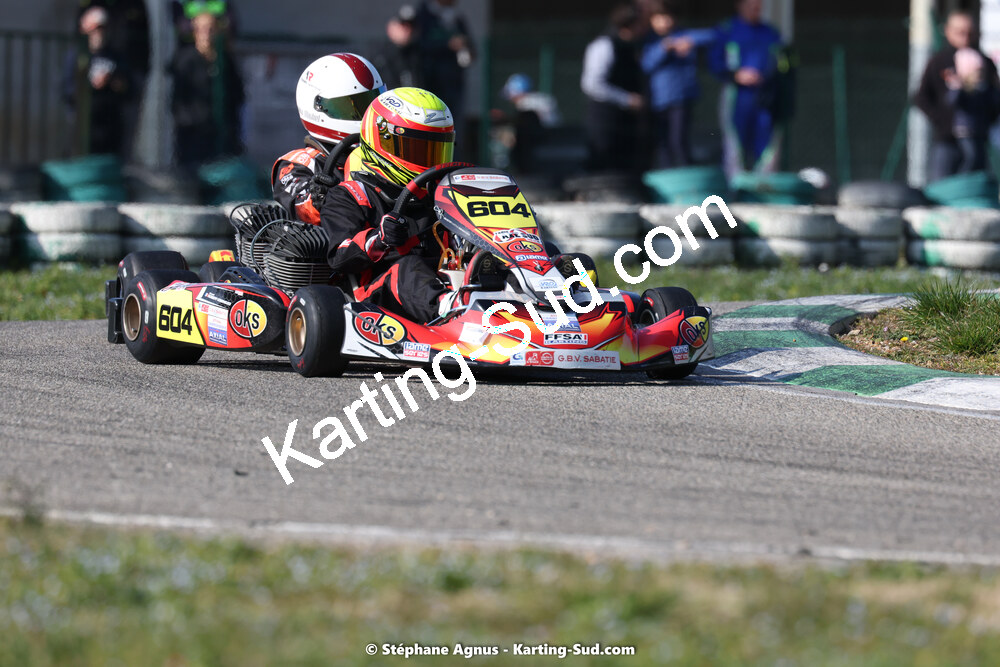 Vincent REBBERT — 04 & 05/03/2023 : 1ère manche du Championnat du Sud à Alès (photos Stéphane Agnus) 2023 — karting