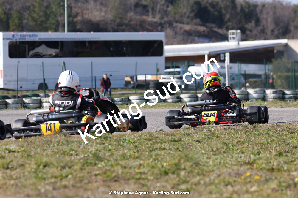 04 & 05/03/2023 : 1ère manche du Championnat du Sud à Alès (photos Stéphane Agnus) 2023 — karting