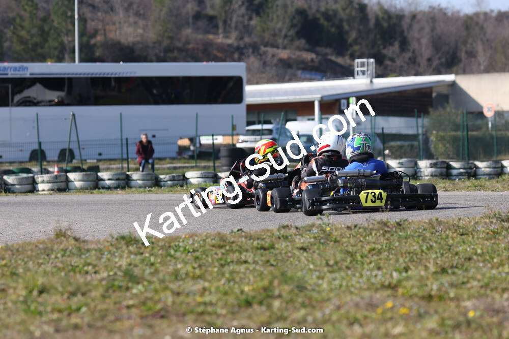 04 & 05/03/2023 : 1ère manche du Championnat du Sud à Alès (photos Stéphane Agnus) 2023 — karting