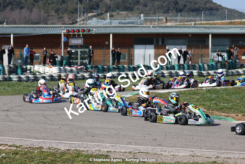 04 & 05/03/2023 : 1ère manche du Championnat du Sud à Alès (photos Stéphane Agnus) 2023 — karting