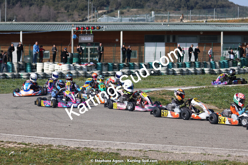 04 & 05/03/2023 : 1ère manche du Championnat du Sud à Alès (photos Stéphane Agnus) 2023 — karting