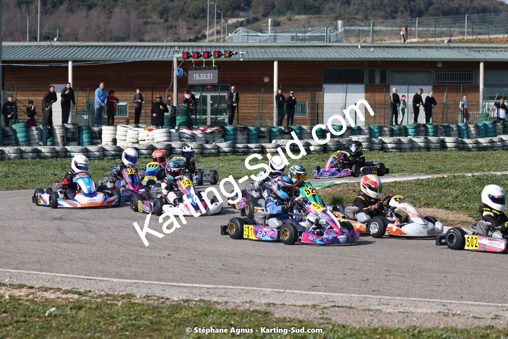 04 & 05/03/2023 : 1ère manche du Championnat du Sud à Alès (photos Stéphane Agnus) 2023 — karting