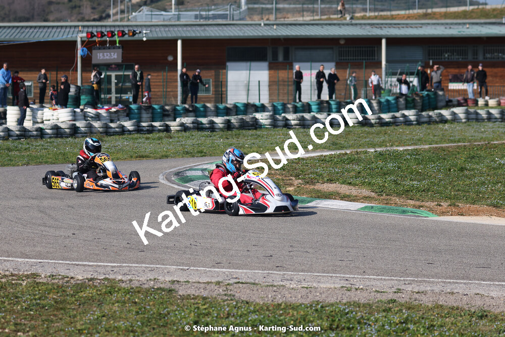 04 & 05/03/2023 : 1ère manche du Championnat du Sud à Alès (photos Stéphane Agnus) 2023 — karting